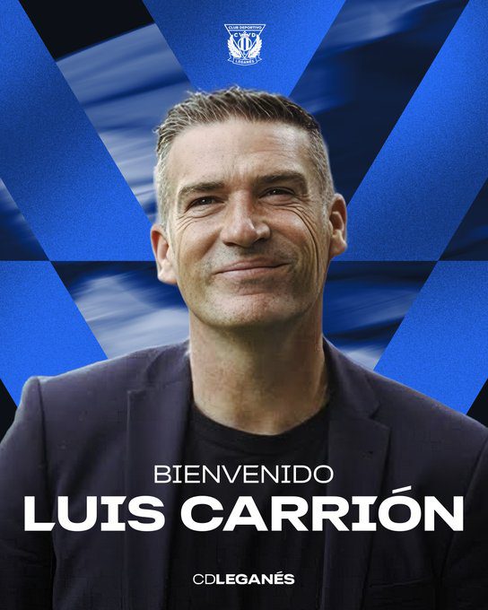 El C.D. Leganés apuesta por Luis Carrión como nuevo entrenador El C.D. Leganés apuesta por Luis Carrión como nuevo entrenador